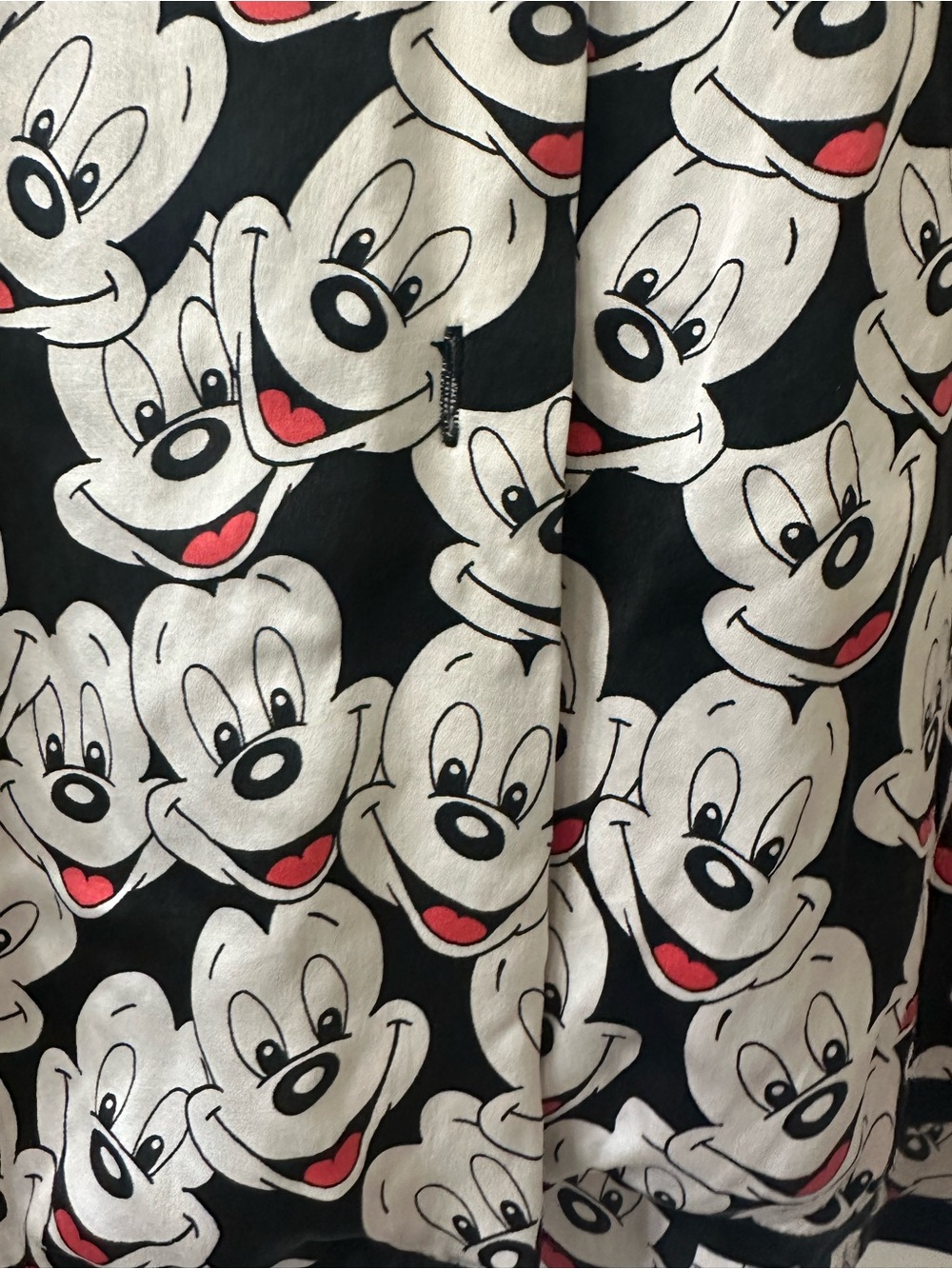 Disney World Mickey Silk Night shirt XL guc - Picture 4 of 4